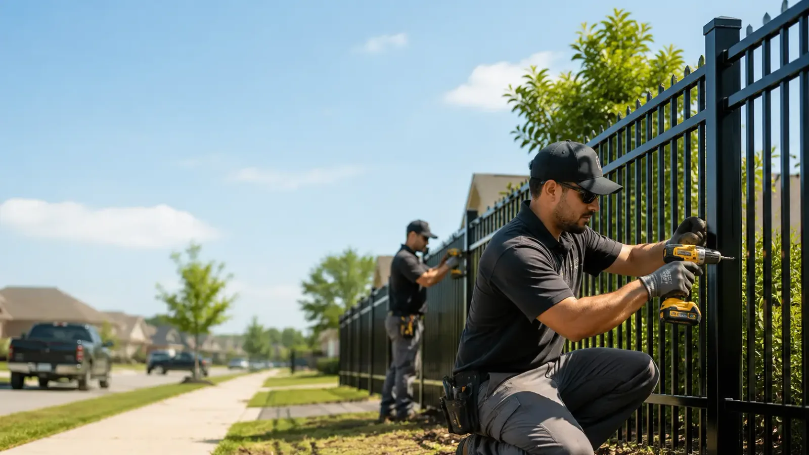 Metal Fence Installation in Pound, WI